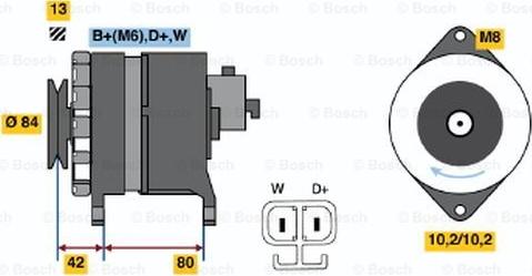 BOSCH 6 033 GB4 021 - Alternatore autozon.pro