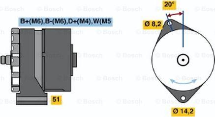 BOSCH 6 033 GB3 014 - Alternatore autozon.pro