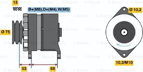 BOSCH 6 033 GB3 034 - Alternatore autozon.pro