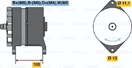 BOSCH 6 033 GB3 020 - Alternatore autozon.pro