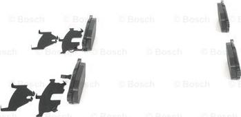 BOSCH 0 986 494 931 - Kit pastiglie freno, Freno a disco autozon.pro