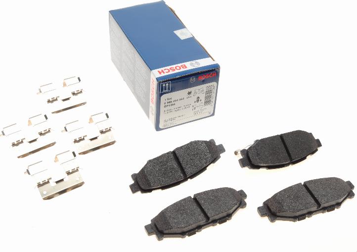 BOSCH 0 986 494 444 - Kit pastiglie freno, Freno a disco autozon.pro