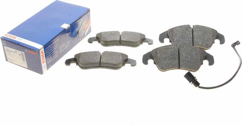 BOSCH 0 986 494 456 - Kit pastiglie freno, Freno a disco autozon.pro