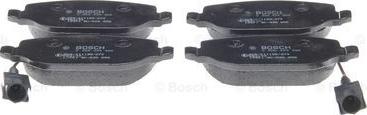 BOSCH 0 986 494 466 - Kit pastiglie freno, Freno a disco autozon.pro