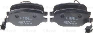 BOSCH 0 986 494 466 - Kit pastiglie freno, Freno a disco autozon.pro