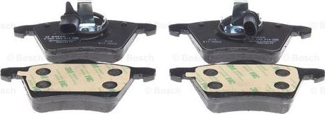 BOSCH 0 986 494 415 - Kit pastiglie freno, Freno a disco autozon.pro