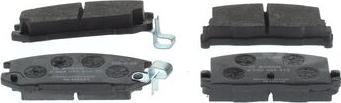 BOSCH 0 986 494 412 - Kit pastiglie freno, Freno a disco autozon.pro