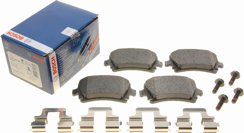 BOSCH 0 986 494 595 - Kit pastiglie freno, Freno a disco autozon.pro