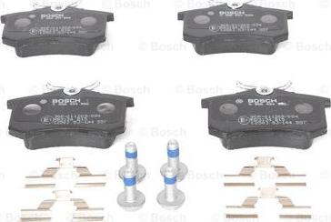 BOSCH 0 986 494 596 - Kit pastiglie freno, Freno a disco autozon.pro