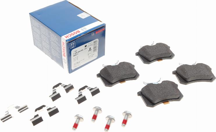 BOSCH 0 986 494 596 - Kit pastiglie freno, Freno a disco autozon.pro