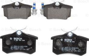 BOSCH 0 986 494 596 - Kit pastiglie freno, Freno a disco autozon.pro