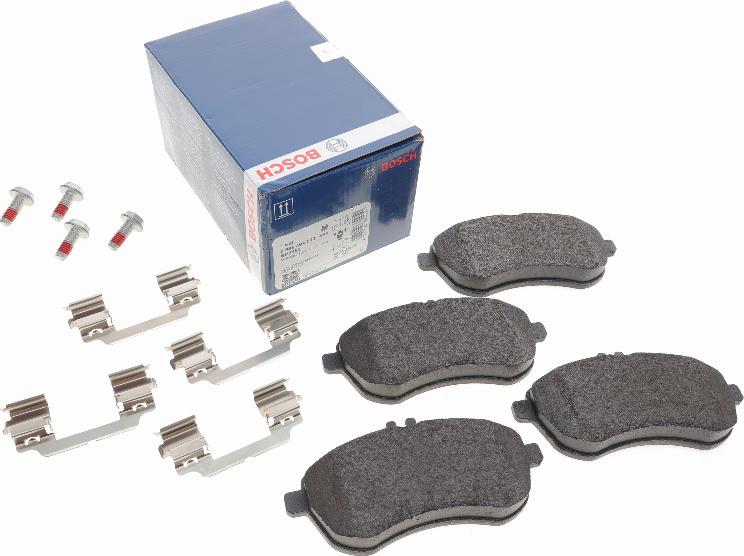 BOSCH 0 986 494 593 - Kit pastiglie freno, Freno a disco autozon.pro