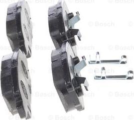 BOSCH 0 986 494 502 - Kit pastiglie freno, Freno a disco autozon.pro