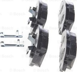 BOSCH 0 986 494 502 - Kit pastiglie freno, Freno a disco autozon.pro