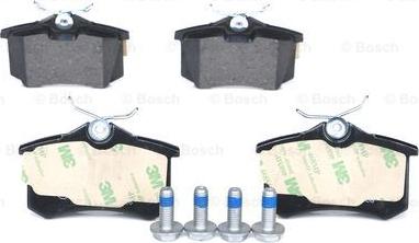 BOSCH 0 986 494 514 - Kit pastiglie freno, Freno a disco autozon.pro