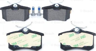 BOSCH 0 986 494 516 - Kit pastiglie freno, Freno a disco autozon.pro