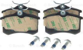 BOSCH 0 986 494 517 - Kit pastiglie freno, Freno a disco autozon.pro