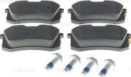 BOSCH 0 986 494 517 - Kit pastiglie freno, Freno a disco autozon.pro