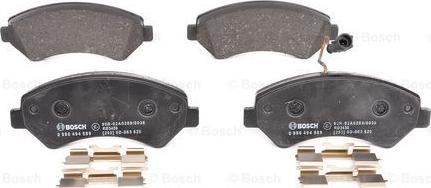 BOSCH 0 986 494 589 - Kit pastiglie freno, Freno a disco autozon.pro