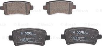 BOSCH 0 986 494 586 - Kit pastiglie freno, Freno a disco autozon.pro