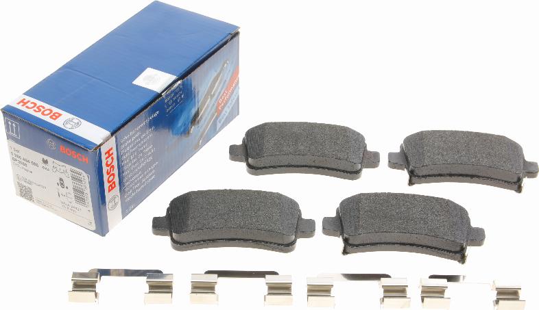 BOSCH 0 986 494 586 - Kit pastiglie freno, Freno a disco autozon.pro