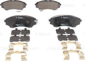 BOSCH 0 986 494 587 - Kit pastiglie freno, Freno a disco autozon.pro