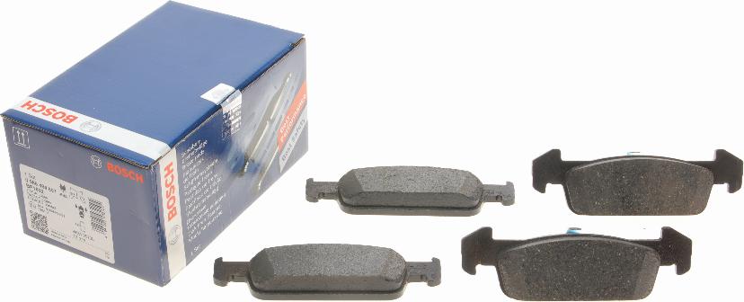 BOSCH 0 986 494 697 - Kit pastiglie freno, Freno a disco autozon.pro