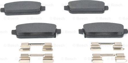 BOSCH 0 986 494 666 - Kit pastiglie freno, Freno a disco autozon.pro