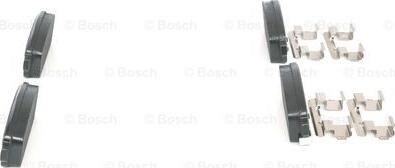 BOSCH 0 986 494 666 - Kit pastiglie freno, Freno a disco autozon.pro