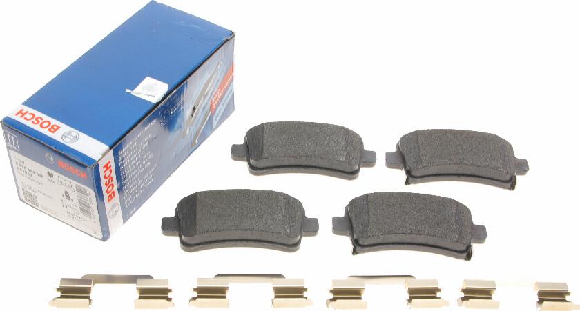 BOSCH 0 986 494 668 - Kit pastiglie freno, Freno a disco autozon.pro