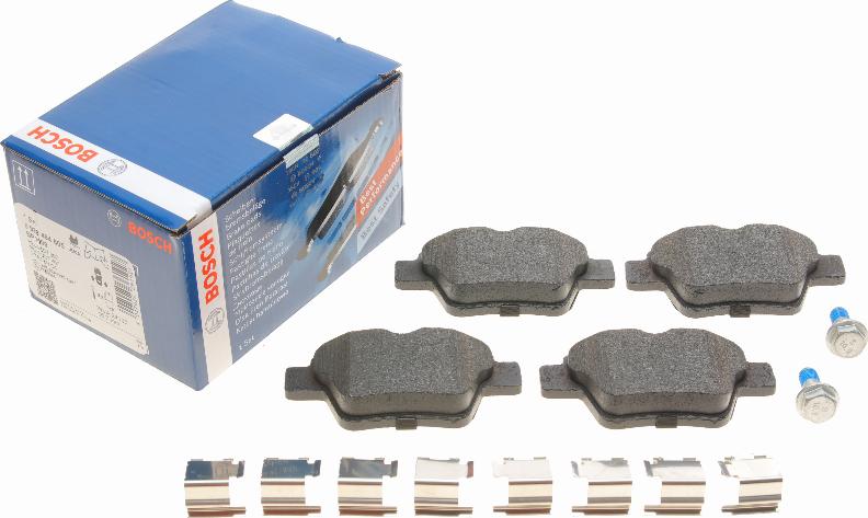 BOSCH 0 986 494 605 - Kit pastiglie freno, Freno a disco autozon.pro