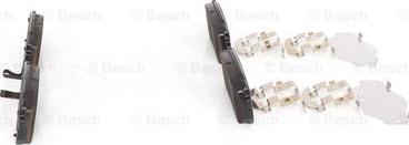 BOSCH 0 986 494 608 - Kit pastiglie freno, Freno a disco autozon.pro