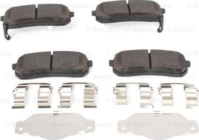 BOSCH 0 986 494 608 - Kit pastiglie freno, Freno a disco autozon.pro