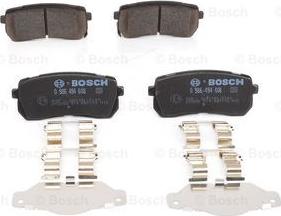 BOSCH 0 986 494 608 - Kit pastiglie freno, Freno a disco autozon.pro