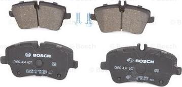 BOSCH 0 986 494 607 - Kit pastiglie freno, Freno a disco autozon.pro