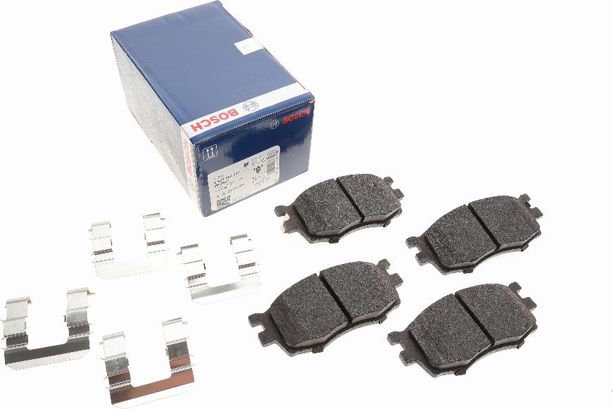 BOSCH 0 986 494 617 - Kit pastiglie freno, Freno a disco autozon.pro