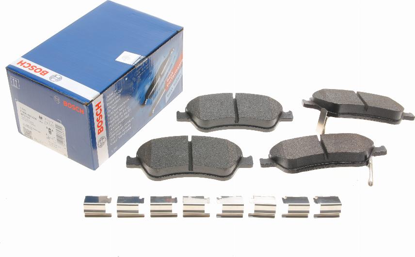 BOSCH 0 986 494 638 - Kit pastiglie freno, Freno a disco autozon.pro