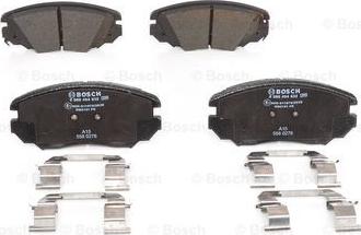 BOSCH 0 986 494 632 - Kit pastiglie freno, Freno a disco autozon.pro