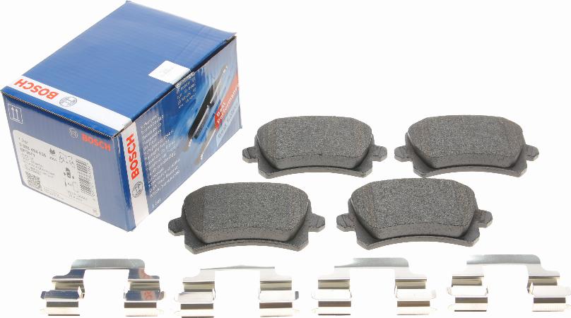 BOSCH 0 986 494 626 - Kit pastiglie freno, Freno a disco autozon.pro