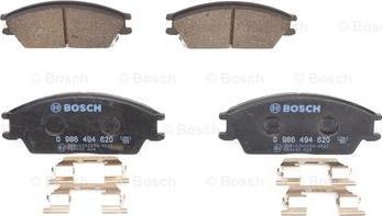 BOSCH 0 986 494 620 - Kit pastiglie freno, Freno a disco autozon.pro