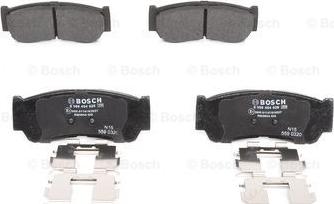 BOSCH 0 986 494 628 - Kit pastiglie freno, Freno a disco autozon.pro