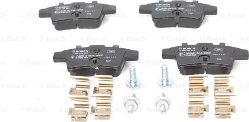 BOSCH 0 986 494 622 - Kit pastiglie freno, Freno a disco autozon.pro