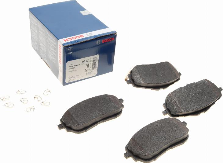 BOSCH 0 986 494 676 - Kit pastiglie freno, Freno a disco autozon.pro