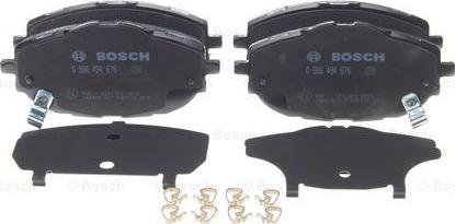 BOSCH 0 986 494 676 - Kit pastiglie freno, Freno a disco autozon.pro