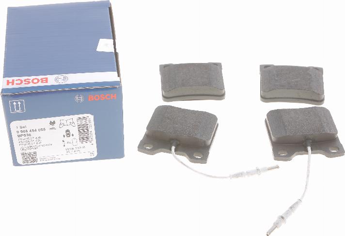 BOSCH 0 986 494 055 - Kit pastiglie freno, Freno a disco autozon.pro