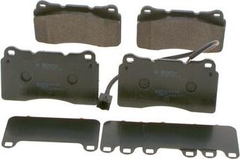 BOSCH 0 986 494 069 - Kit pastiglie freno, Freno a disco autozon.pro