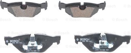 BOSCH 0 986 494 061 - Kit pastiglie freno, Freno a disco autozon.pro