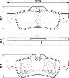 BOSCH 0 986 494 063 - Kit pastiglie freno, Freno a disco autozon.pro