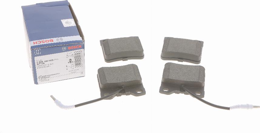 BOSCH 0 986 494 000 - Kit pastiglie freno, Freno a disco autozon.pro