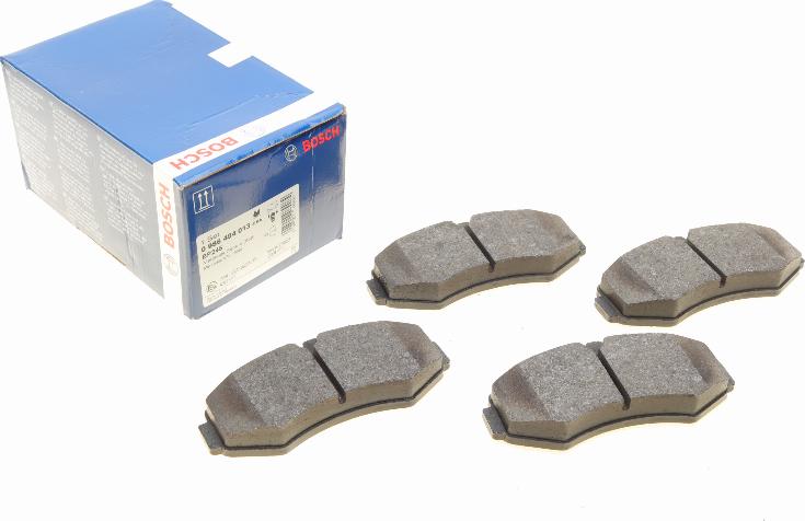 BOSCH 0 986 494 013 - Kit pastiglie freno, Freno a disco autozon.pro